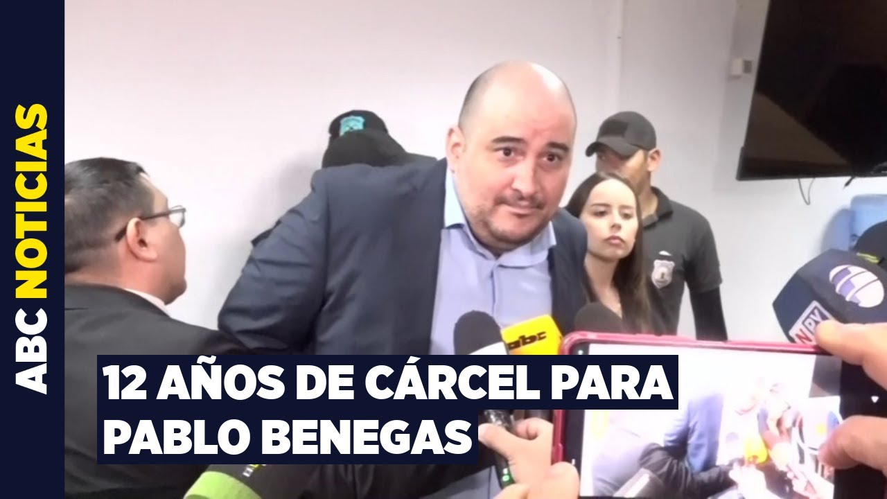 Tribunal condena a 12 a&ntilde;os de prisi&oacute;n al m&uacute;sico Pablo Benegas
