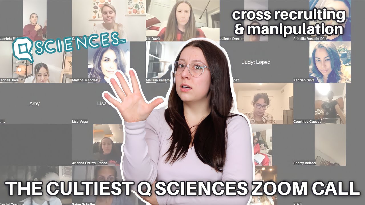 THE CULTIEST QSCIENCES CALL EVER! *CROSS RECRUITING & MANIPULATION* #pyramidscheme