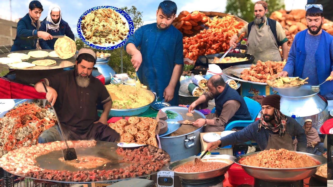 MOST VIRAL AFGHAN STREET FOODS COMPILATION | BEST & MOST SELLING FOODS | 2025 HD