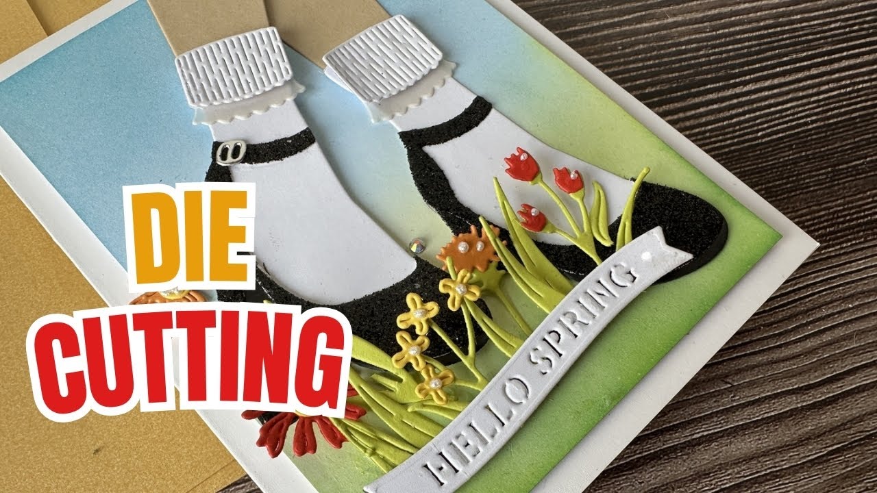 Make a Stunning Spring Card with Spellbinders DIE CUTS