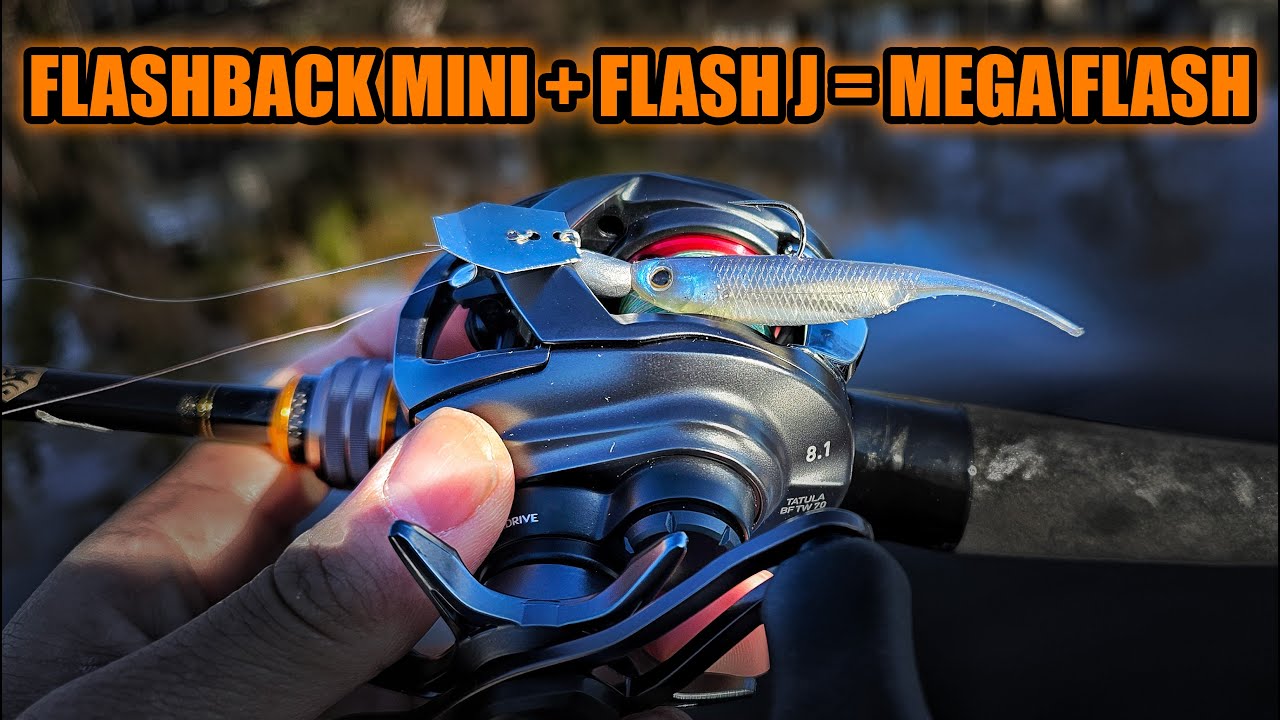 BFS Fishing Z-Man Chatterbait Flashback Mini с прицепом Fisharrow Flash J - Daiwa Tatula BF70
