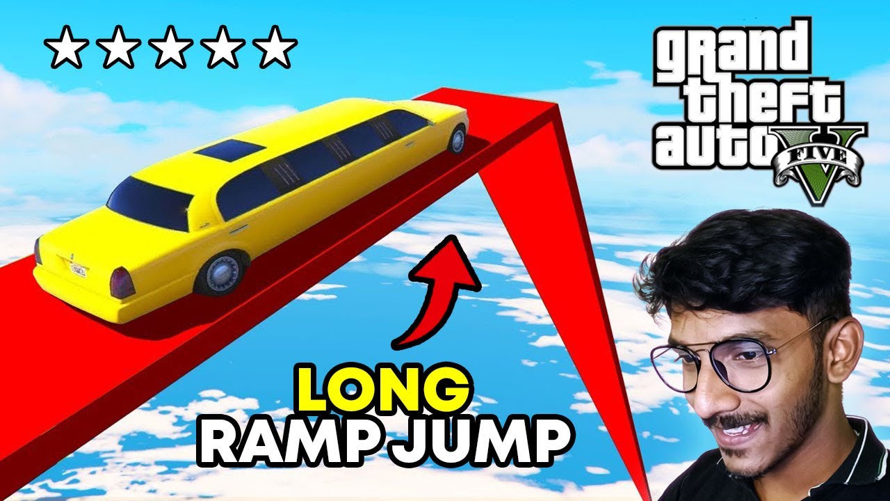 World's Transform jump ramp GTA 5 - GTA 5 Tamil Stunt Race - GTA 5 Funny moment - Sharp Tamil Gaming