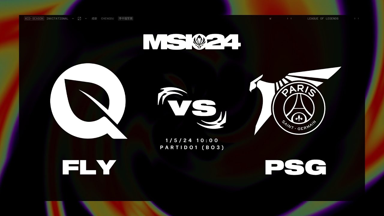 FlyQuest VS PSG Talon - DIA 1 - MAPA 1 - MSI - 2024 - LEAGUE OF LEGENDS