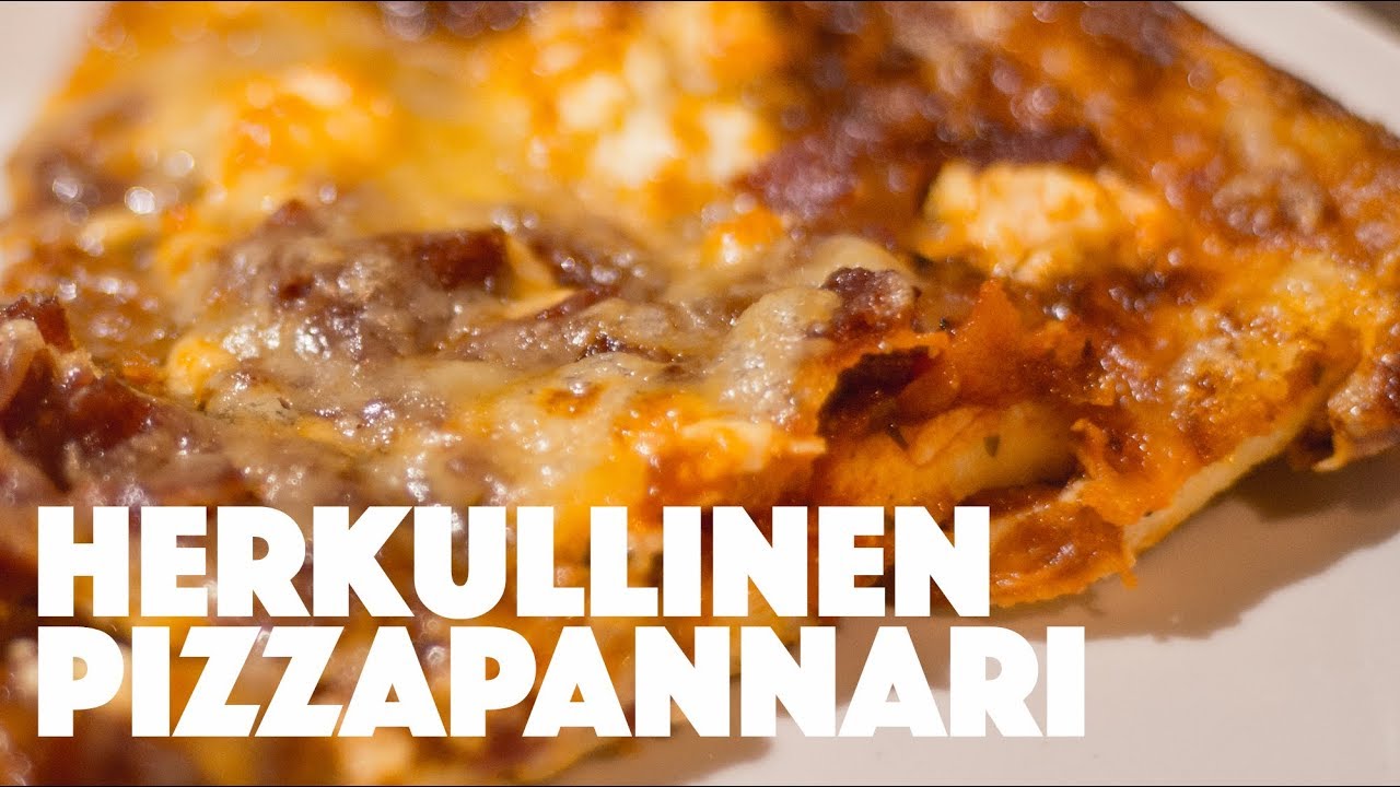 Ruokaohje: Pizzapannari