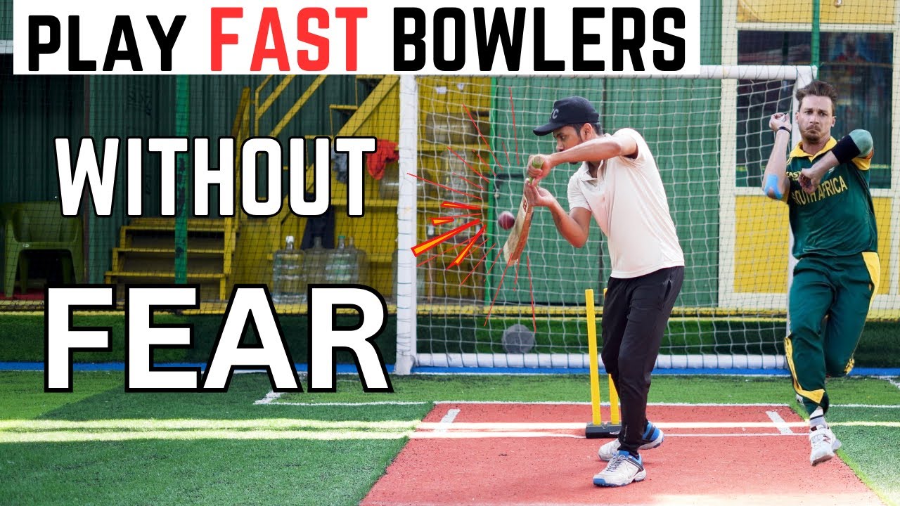 How to Play Fast bowlers without Fear ! @cricketmastery