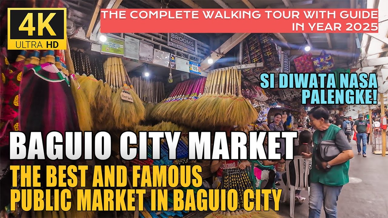 BAGUIO CITY Pasalubong Center PUBLIC MARKET Full Tour 