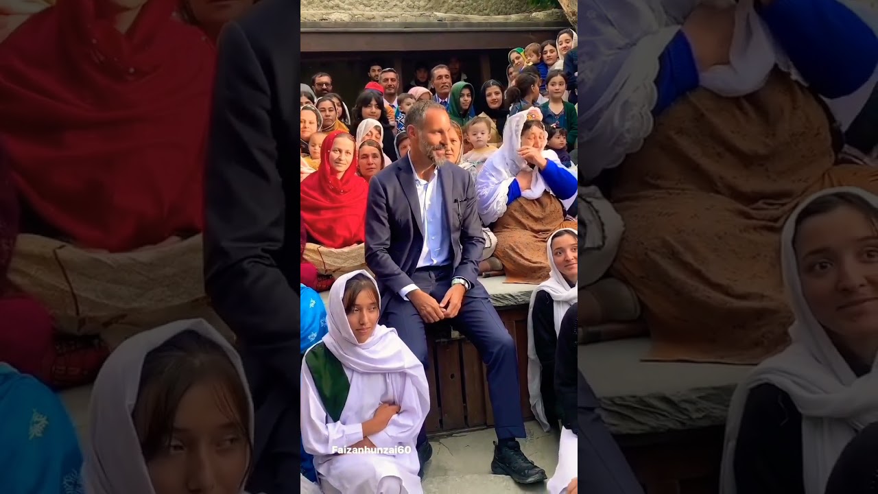 Prince Rahim Aga Khan at Hunza (8-6-2024) #ismaili #agakhan #prince #princerahimagakhan