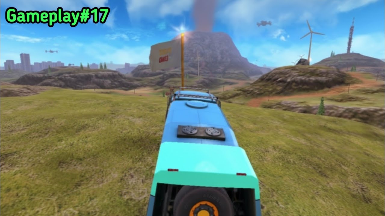 Off The Road Valcano Map Gameplay – Gameplay 17 | Conquering the Deadly Lava Trails🔥