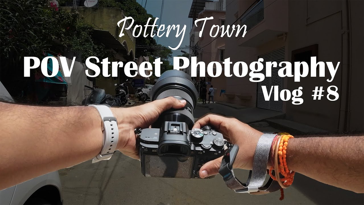Street Photography at Pottery Town | Vlog #8 | #photography #streetphotography #sonyalpha #foryou