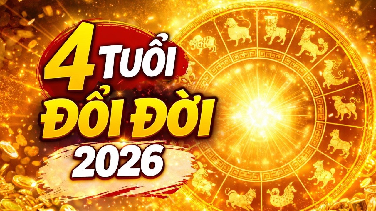 Sau Tết 2026: 4 Con Giáp ĐỔI ĐỜI Chỉ Trong 3 Tháng – Tiền Tài Tới Tấp