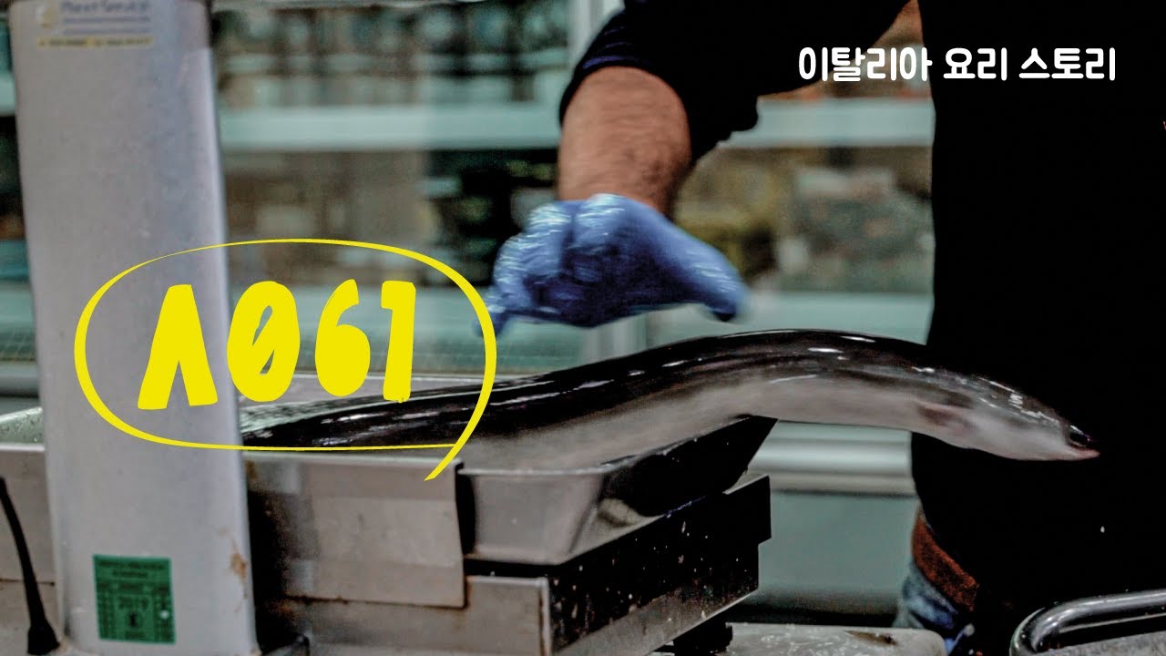 무서워서 요리를 못 하겠습니다  A061 이탈리아 장어 축제와 교황님의 장어