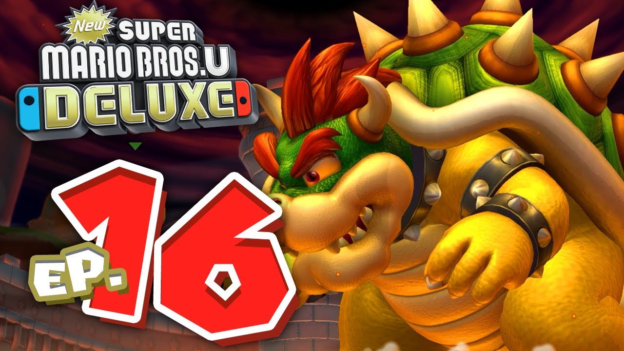 BOSS FINALE: BOWSER! [MONDO CASTELLO DI PEACH] -  New Super Mario Bros. U Deluxe ITA #16
