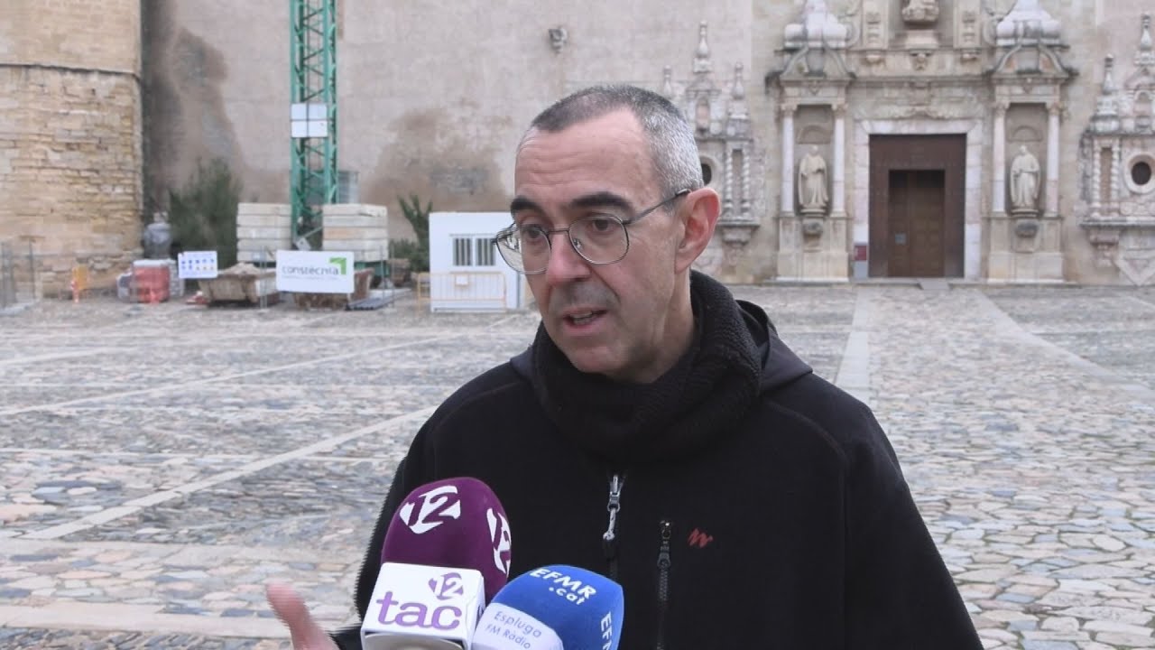 Tot a punt per a la benedicció del nou abat de Poblet