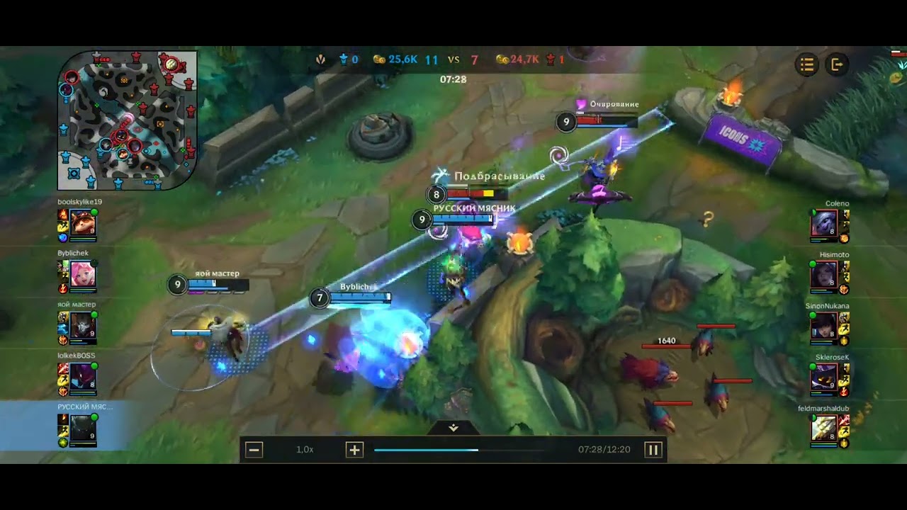 League of Legends: Wild Rift Пайк гайд по уничтожению карты