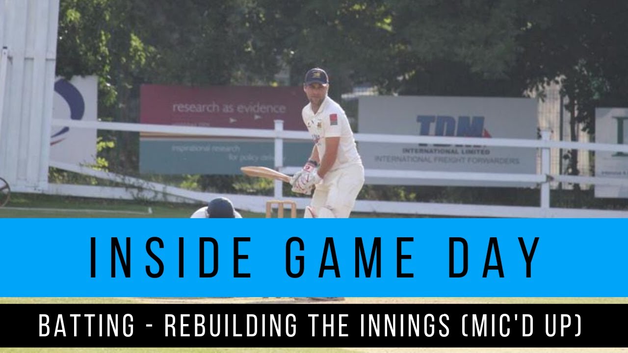 INSIDE GAME DAY | PART 5 - REBUILDING THE INNINGS