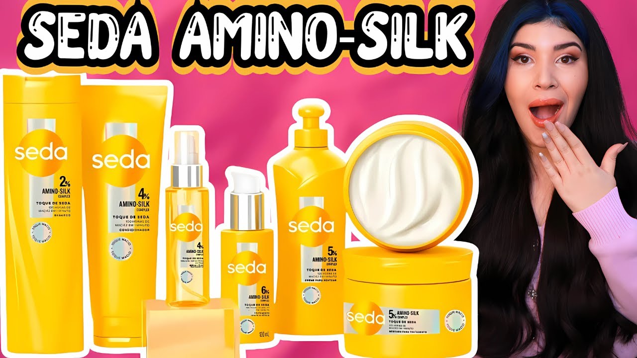 💛SEDA AMINO SILK PROTEÍNA DA SEDA: 100 horas de cabelos macios