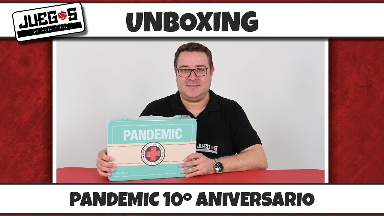 Pandemic 10º aniversario - Unboxing