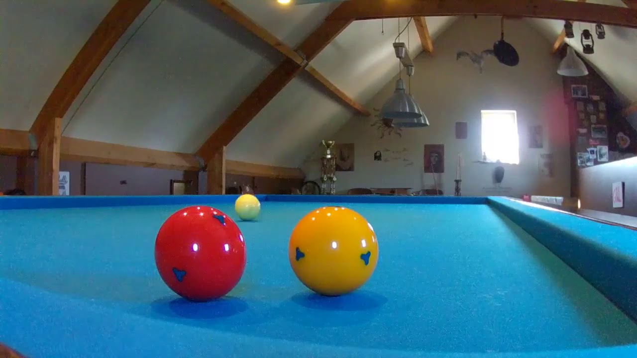 Drieband met Dynaspheres ballen en Royal Pro laken
