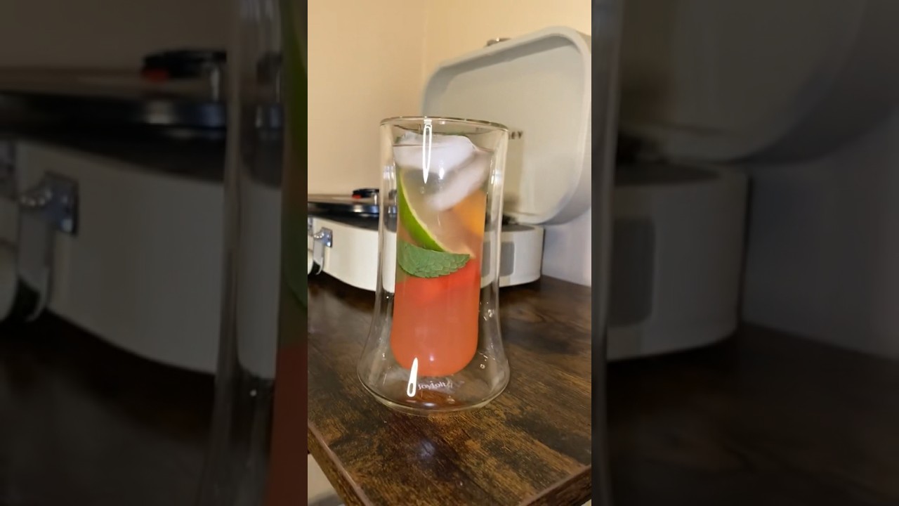 Watermelon Peach Mojito #cocktail #teamixology #homebartender #mojitorecipe