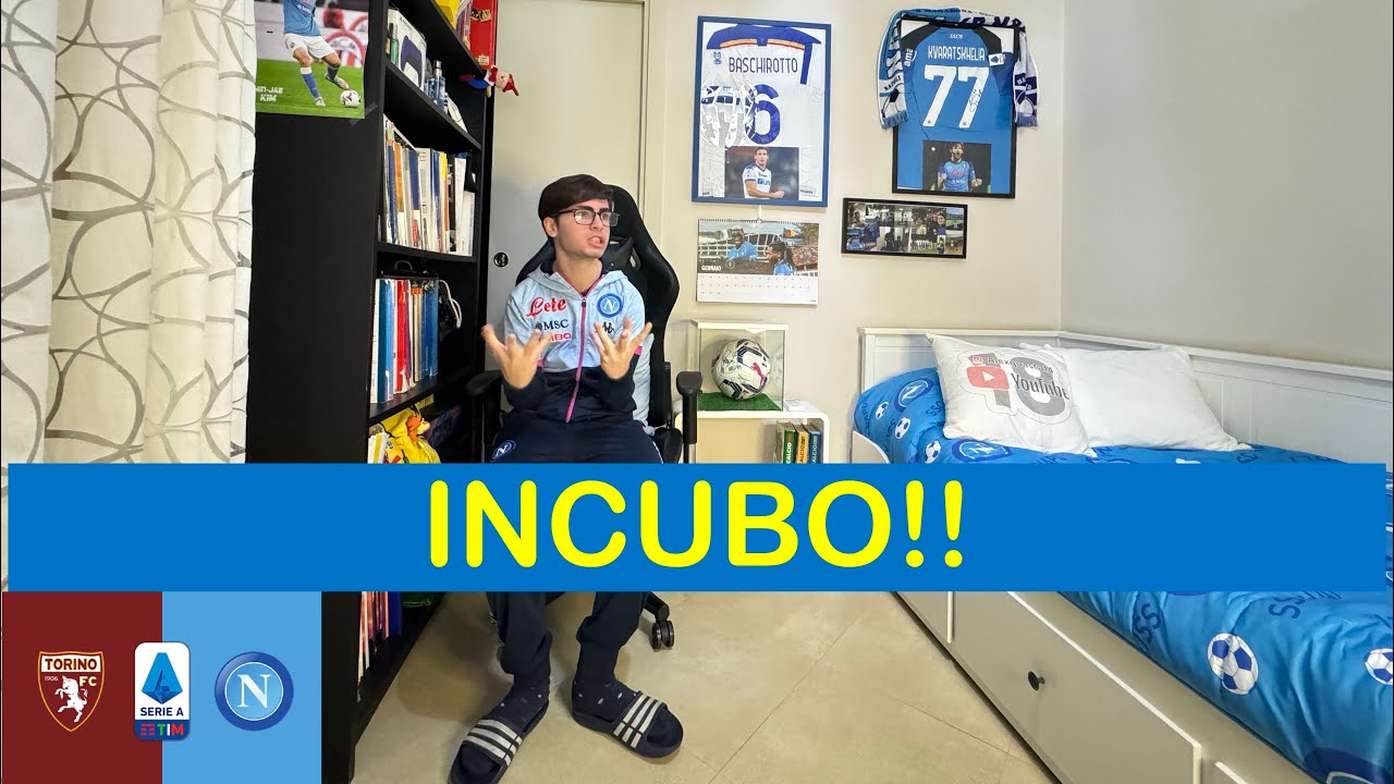 INCUBO!! REACTION TORINO-NAPOLI 3-0 CHE VERGOGNA!!