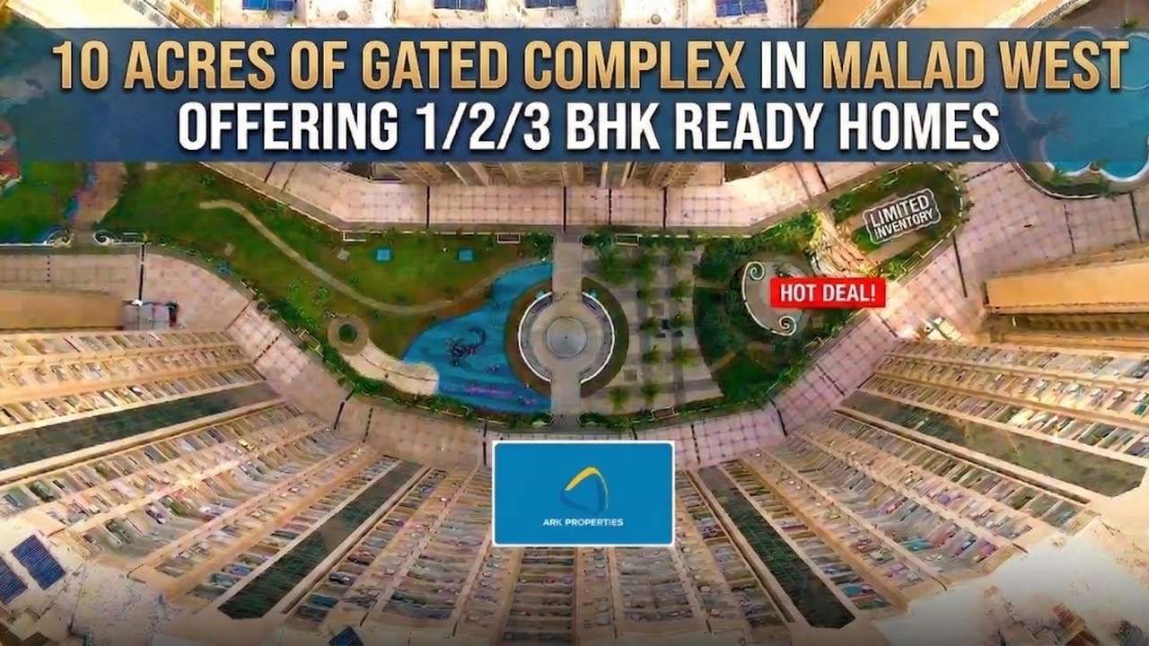 Malad West's Most Demanded Township😍 | Ready To Move 1,2 and 3 BHK | OC Received Flats