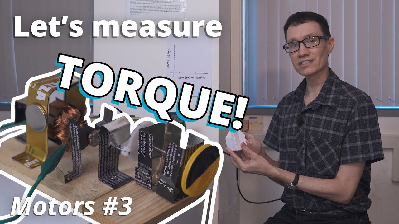 Let's measure the torque of a DC motor (Motors #3)