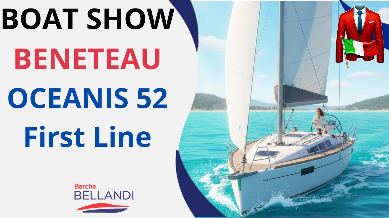 La nuova Oceanis 52 a Cannes 2025: luce, spazio e soluzioni geniali a bordo