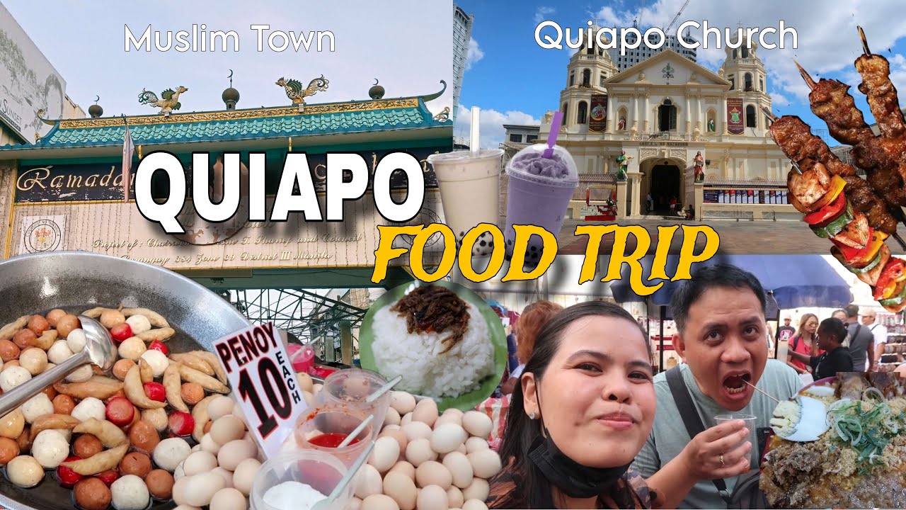 QUIAPO FOOD TRIP 2024: What to Eat in Quiapo Market & Muslim Town | Chandara Vlogs