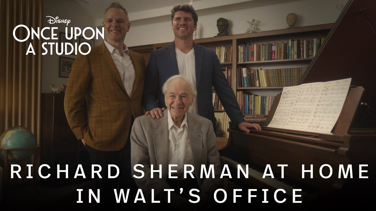 Once Upon a Studio l Richard Sherman at Home in Walt's Office