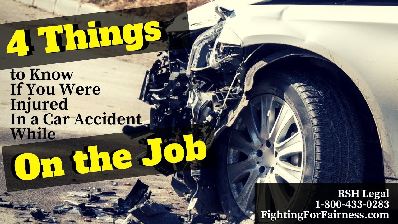 4 Things to Know If You Were Injured in an Iowa Car Accident While On the Job