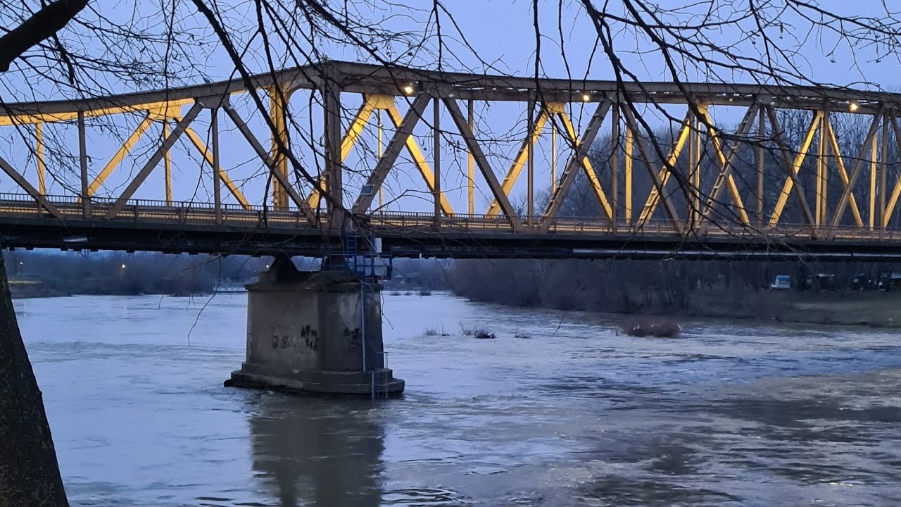 Reka Velika Morava Ćuprija 21.01.2026