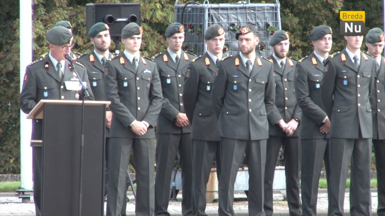 Breda in Beeld: Uitreiking officiersdiploma op de KMA 2016