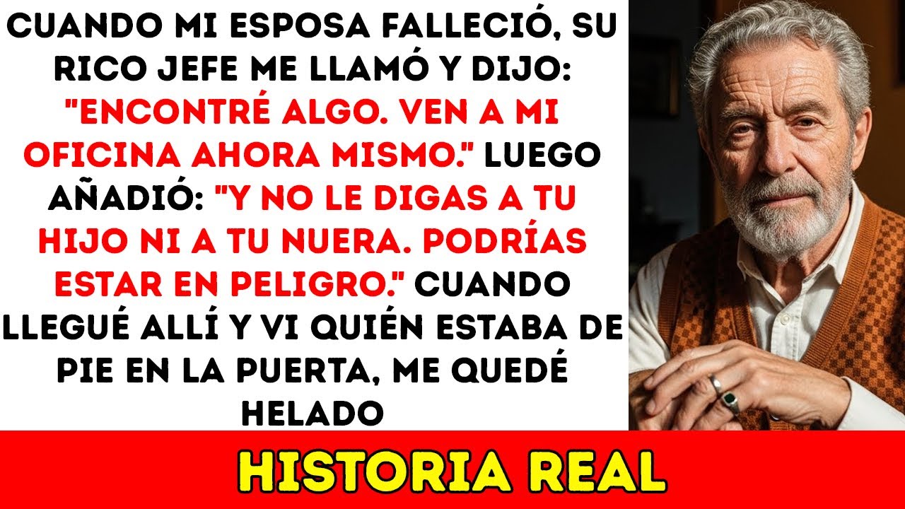 El Día Del Funeral De Mi Esposa, Su Jefe Me Llamó: “¡Tienes Que Ver Esto!” — Historia Real