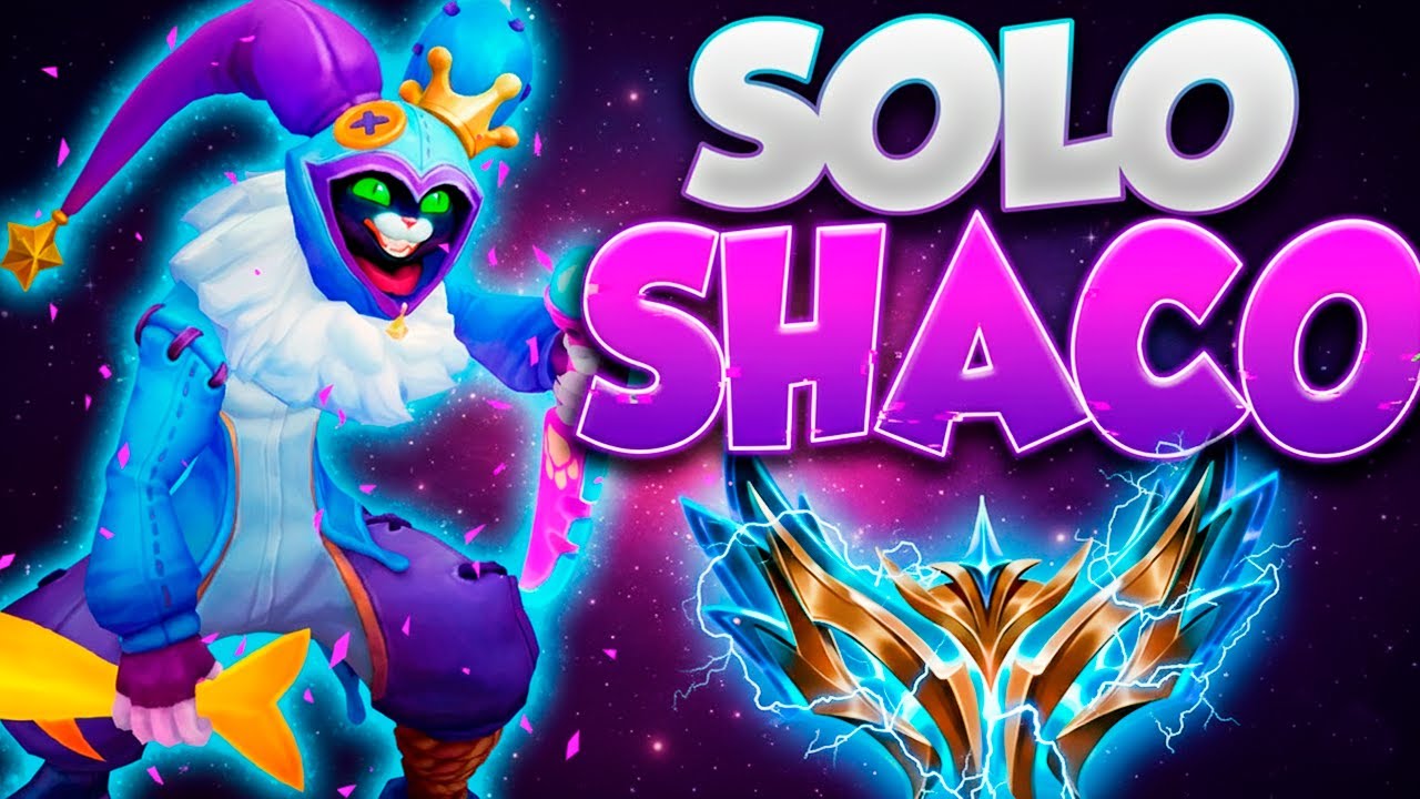 PAYASO CACHONDO PAPEANDO CON SHACO 🗣️🗣️🗣️ | OTP SHACO PEAK CHALLENGER LAN