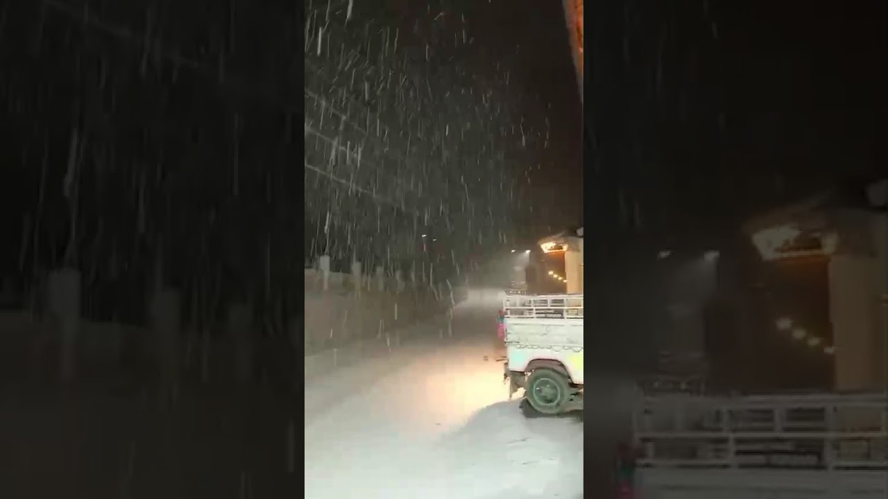 23 January 2026 #murree #live #snowfall #winter #pakistan