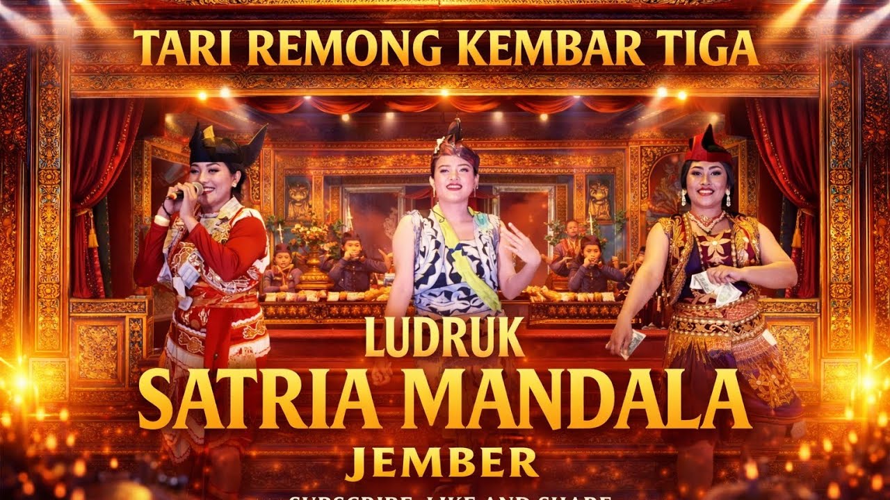 Tari Remong Bersama Ludruk Satria Mandala Jember 