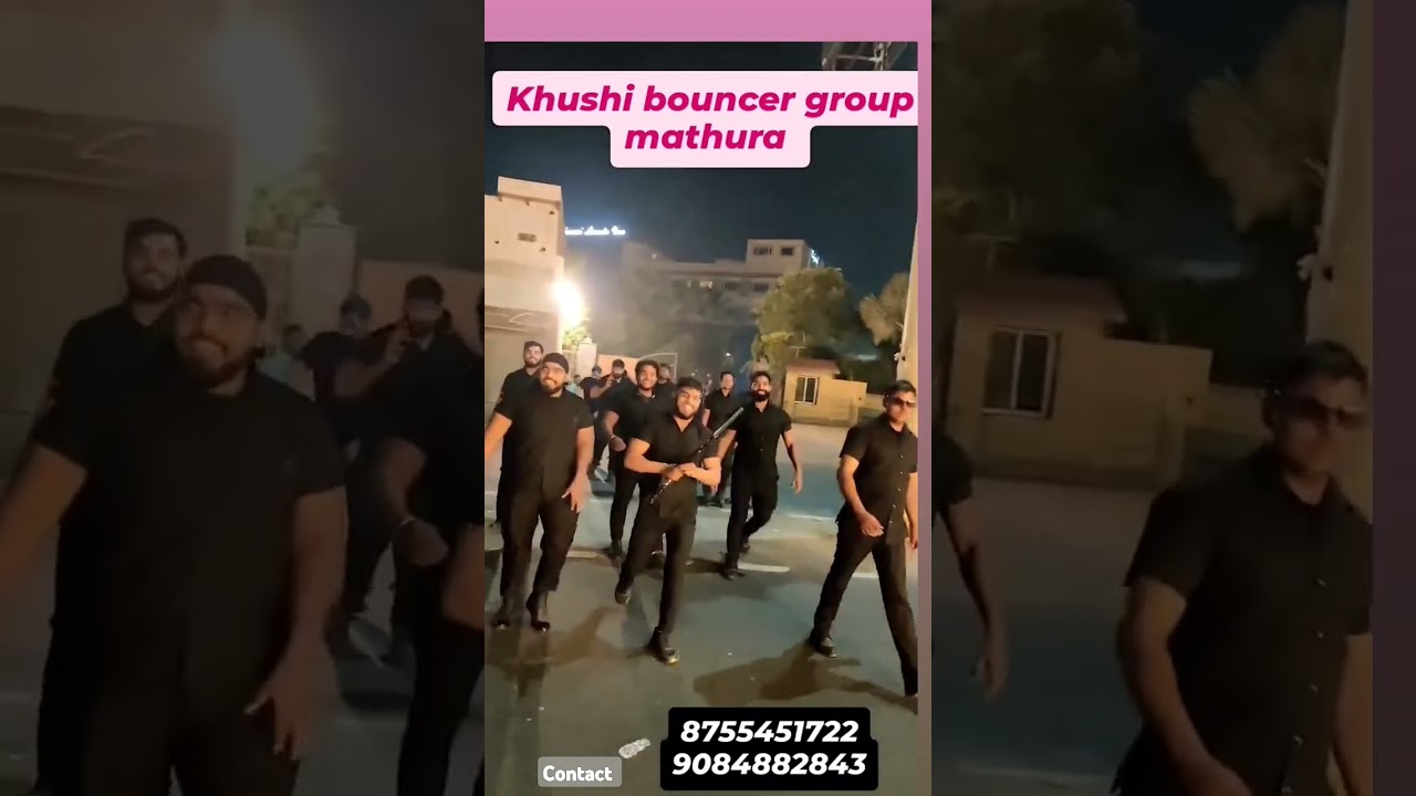 Team Khushi bouncers group Mathura Uttar Pradesh ..#bodyguard #bouncer #security #team #thebodygurd