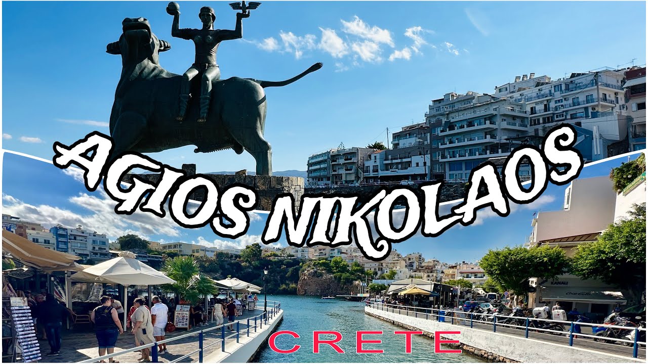 AGIOS NIKOLAOS - Crete Greece 2024 (4K)