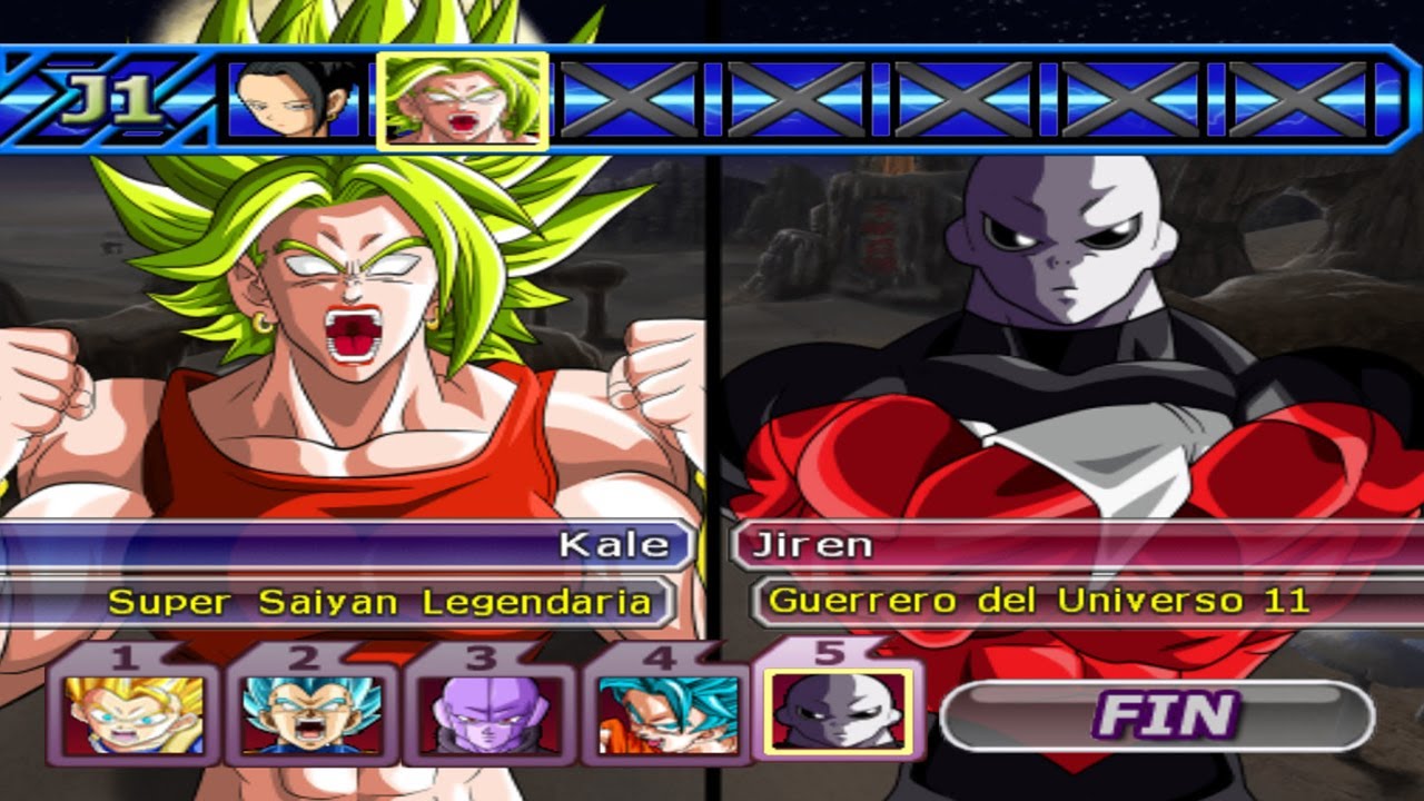 Dragon Ball Z Budokai Tenkaichi 3 - 1 VS 5 - La atrocidad de Kale