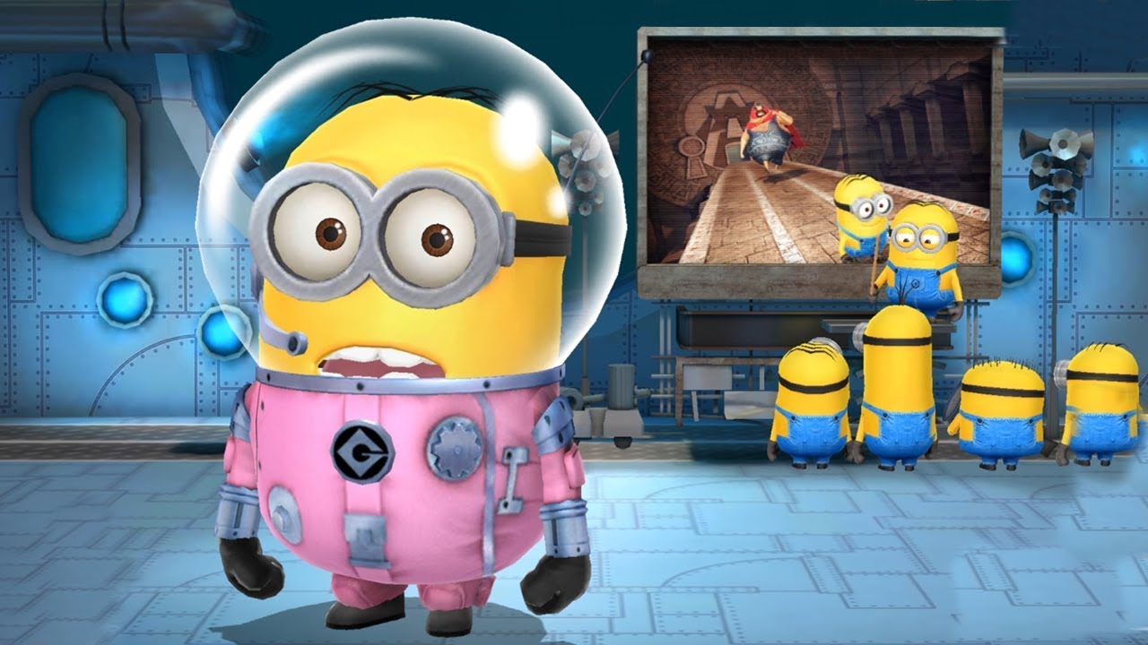 Despicable Me Minion Rush : Astronaut Minion Vs El Macho ! Boss Battle