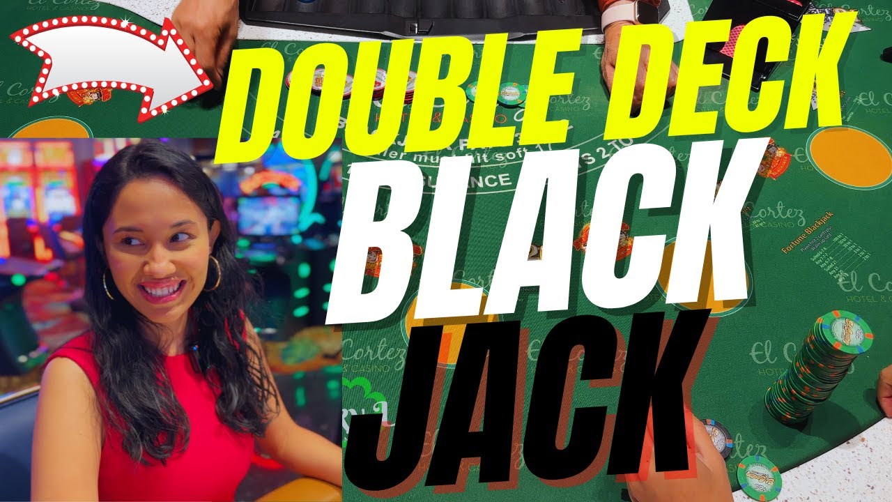 DOUBLE DECK BLACKJACK IN VEGAS IN 4K! 🍀😊 PAIRS WERE ON FIRE! 🔥😌