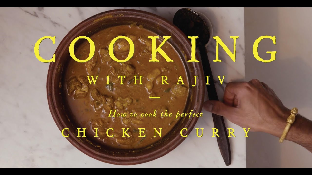 Quick, Easy Chicken Curry Recipe cooking with Rajiv Surendra