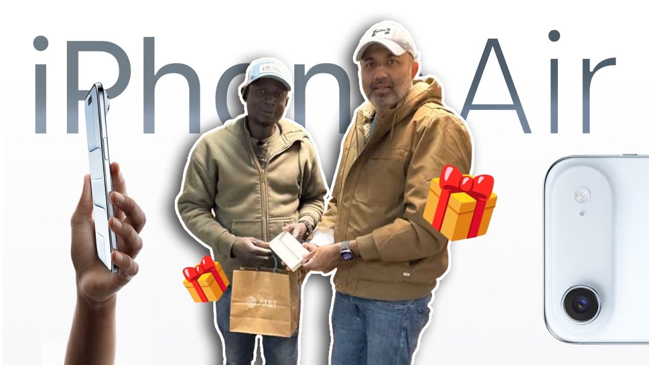 He Stayed at Work During Snow ❄️ | We Gifted Him an iPhone 📱