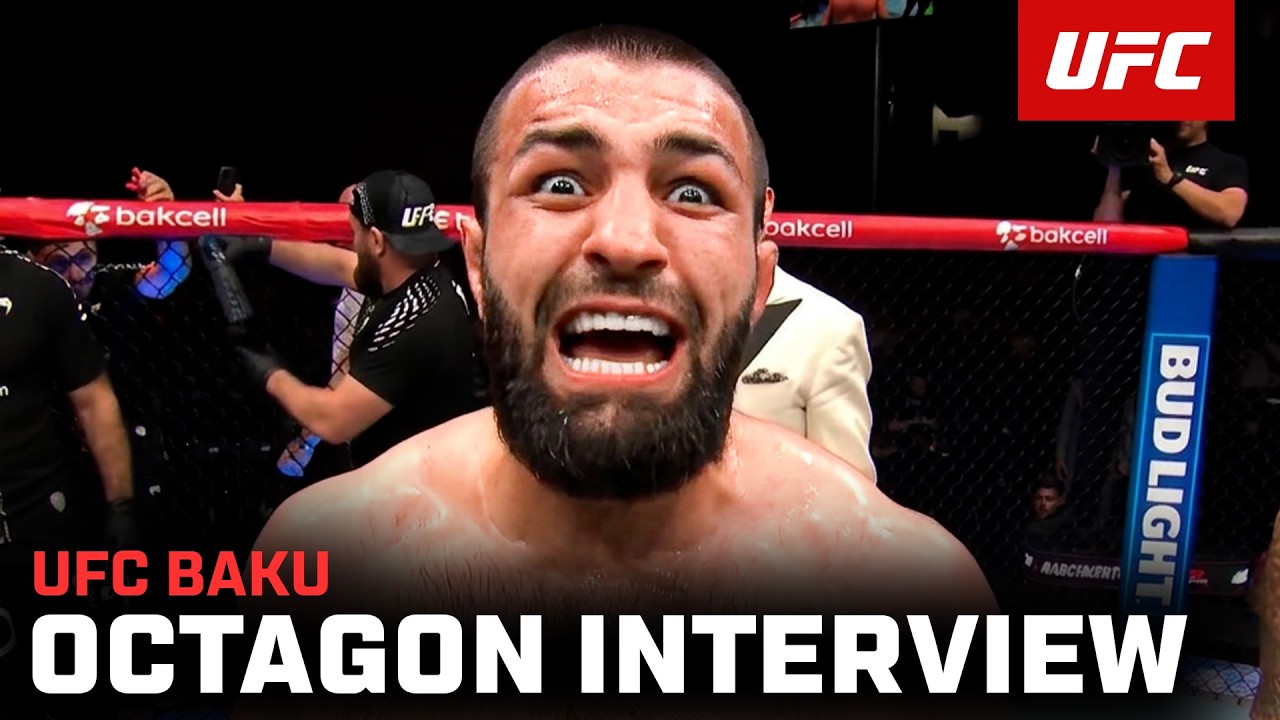 Tahir Abdullayev Octagon Interview | UFC Baku