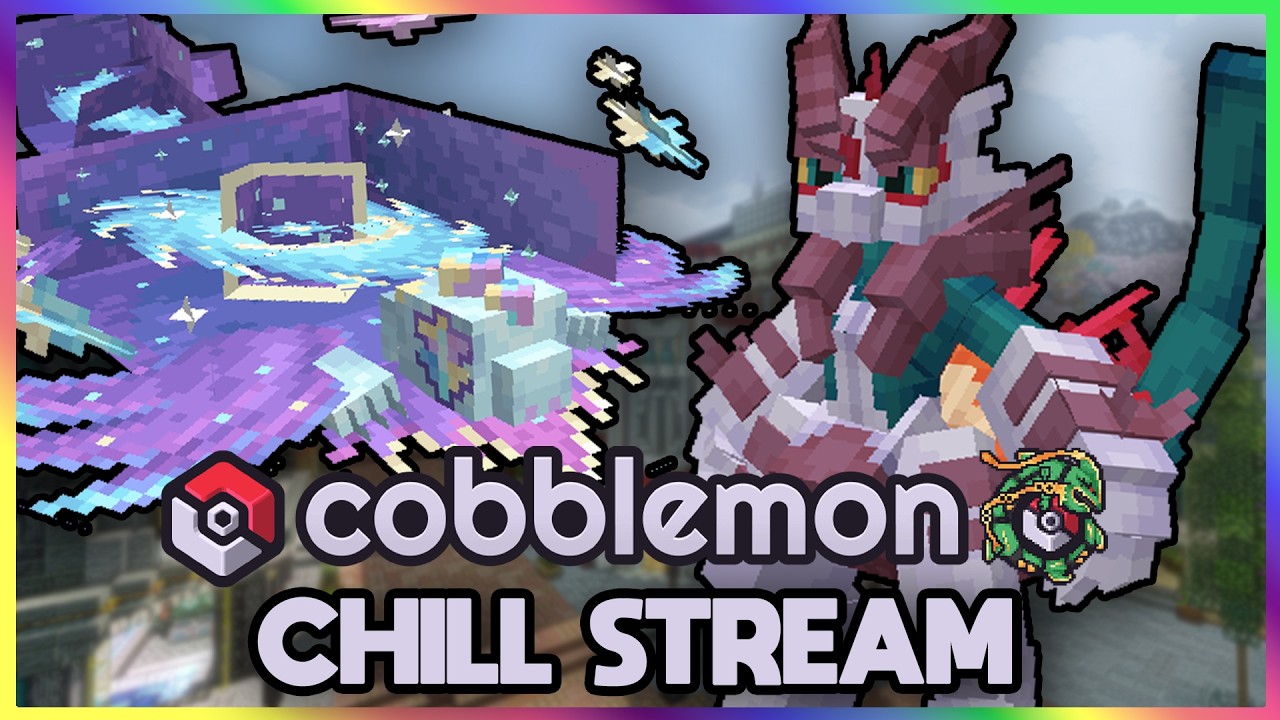 Cobblemon Delta and chill stream, come hang out :]