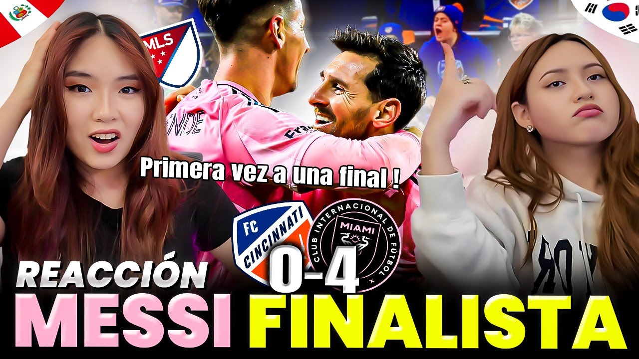 CINCINNATI 0 - 4 INTER MIAMI | MESSI LO HIZO OTRA VEZ 😍