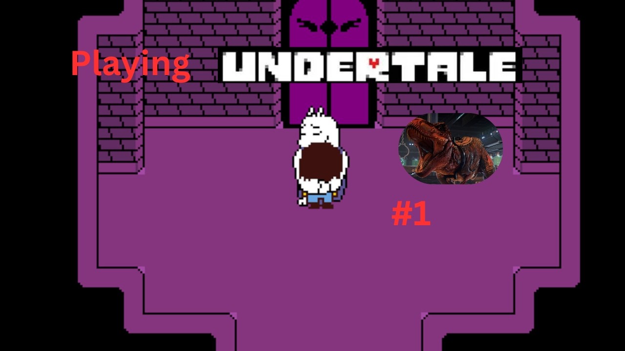 Playing Undertale for the first time. Part 1