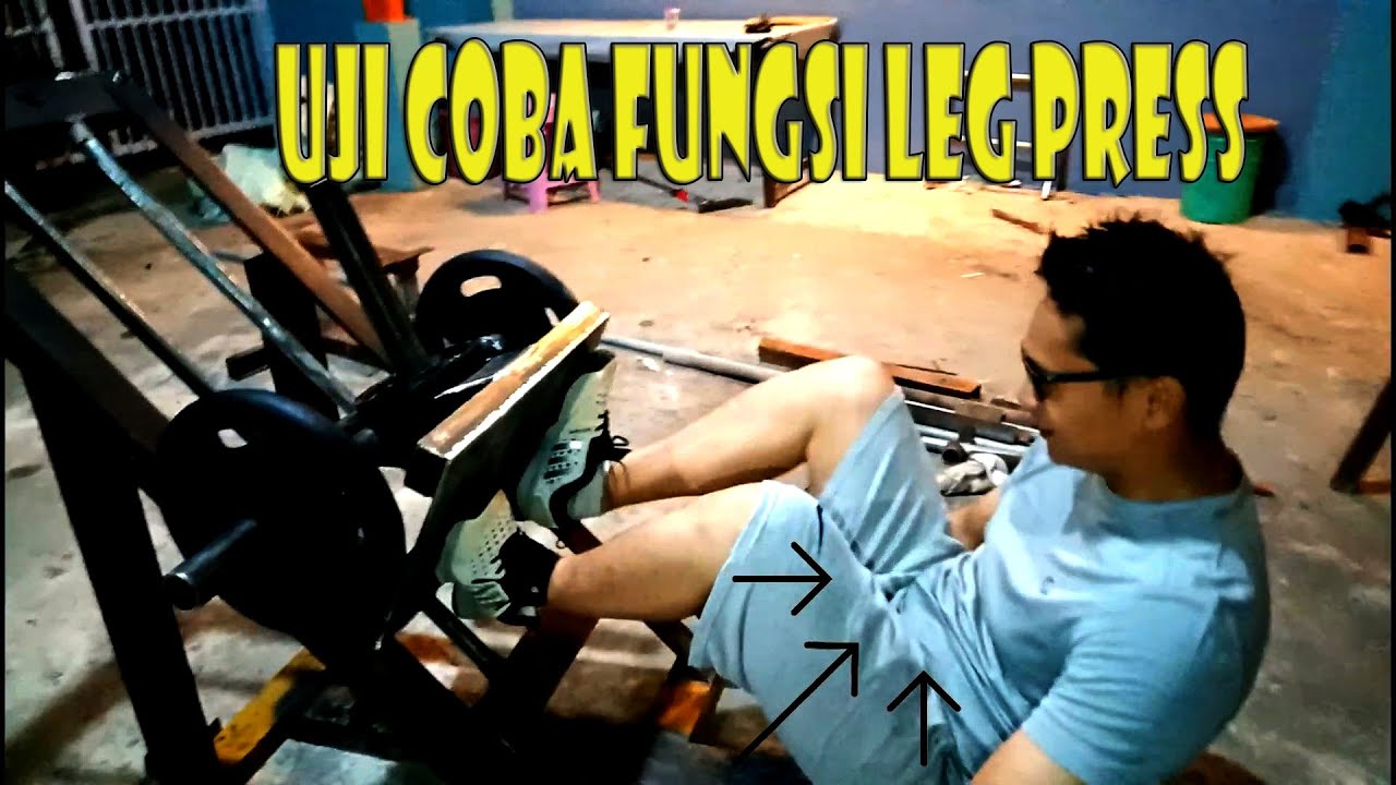 Review Alat Gym Leg Press Buatan Sendiri Part I