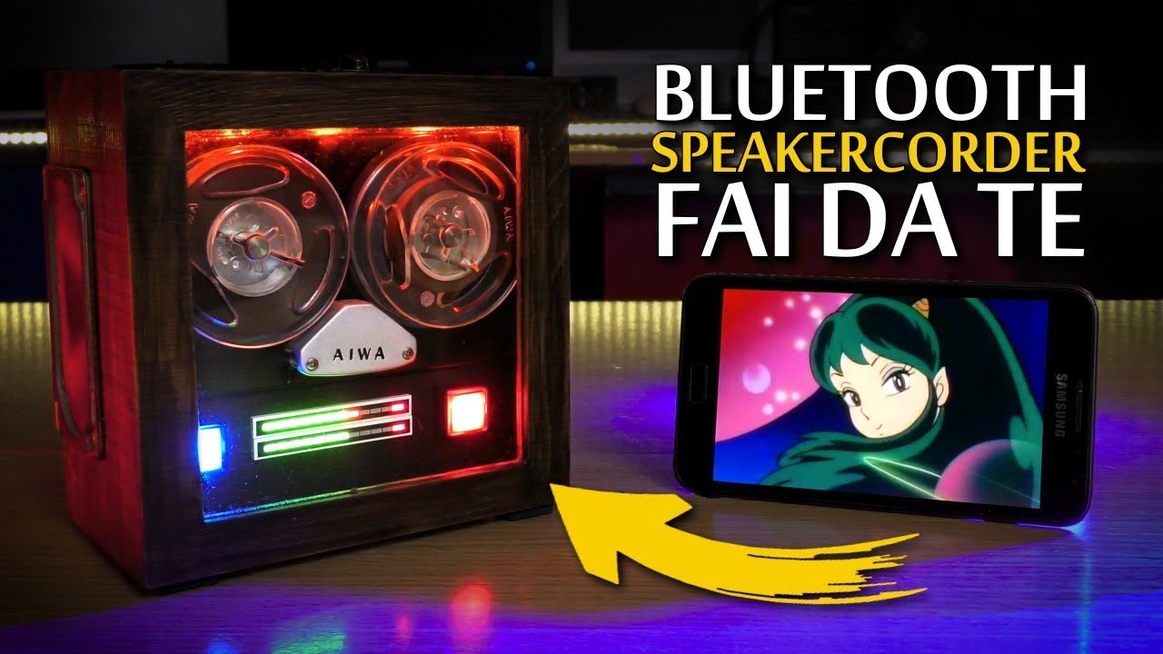 Bluetooth Speaker Recorder Fai Da Te