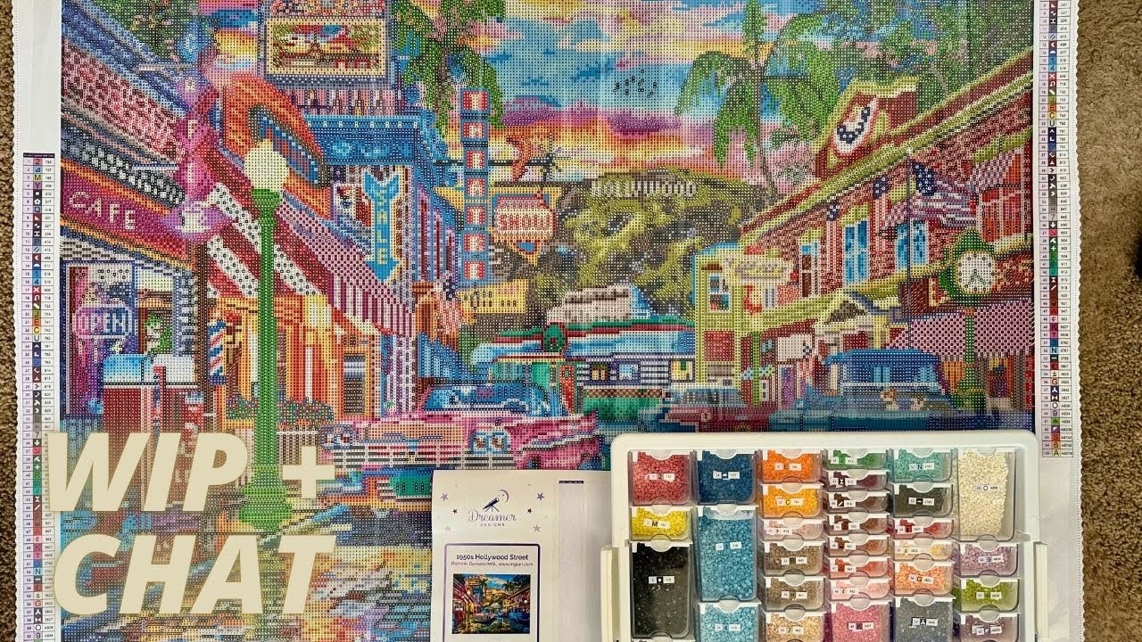 let's kit up my next diamond painting project | wip + chat #68!